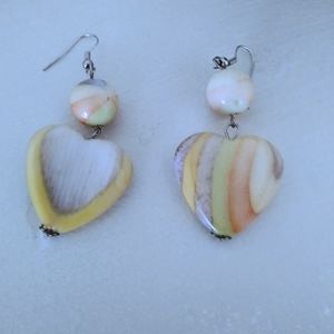 Heart earrings
